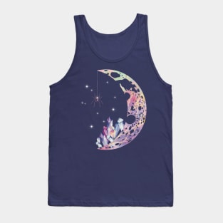 Crystal Spider Moon Tank Top